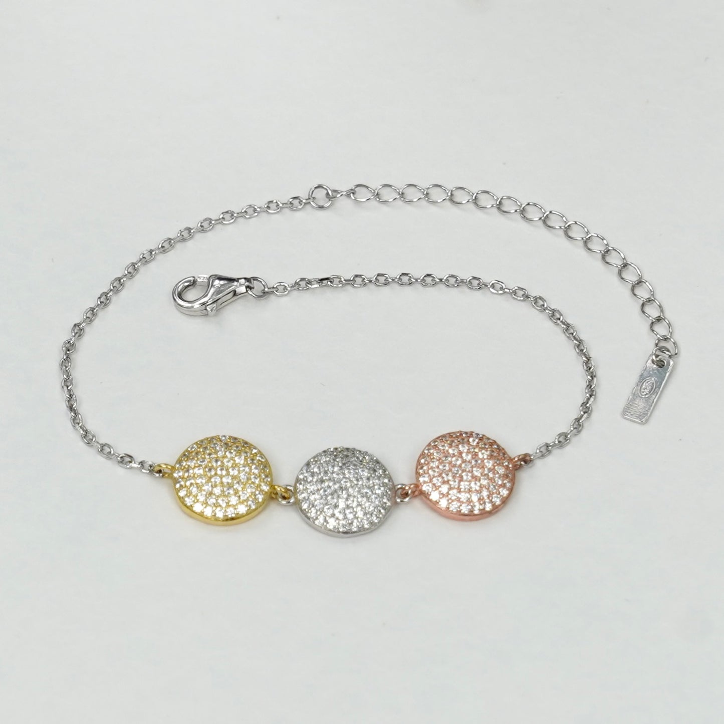 Parure Trois Tons 026 – Argent 925 rhodié