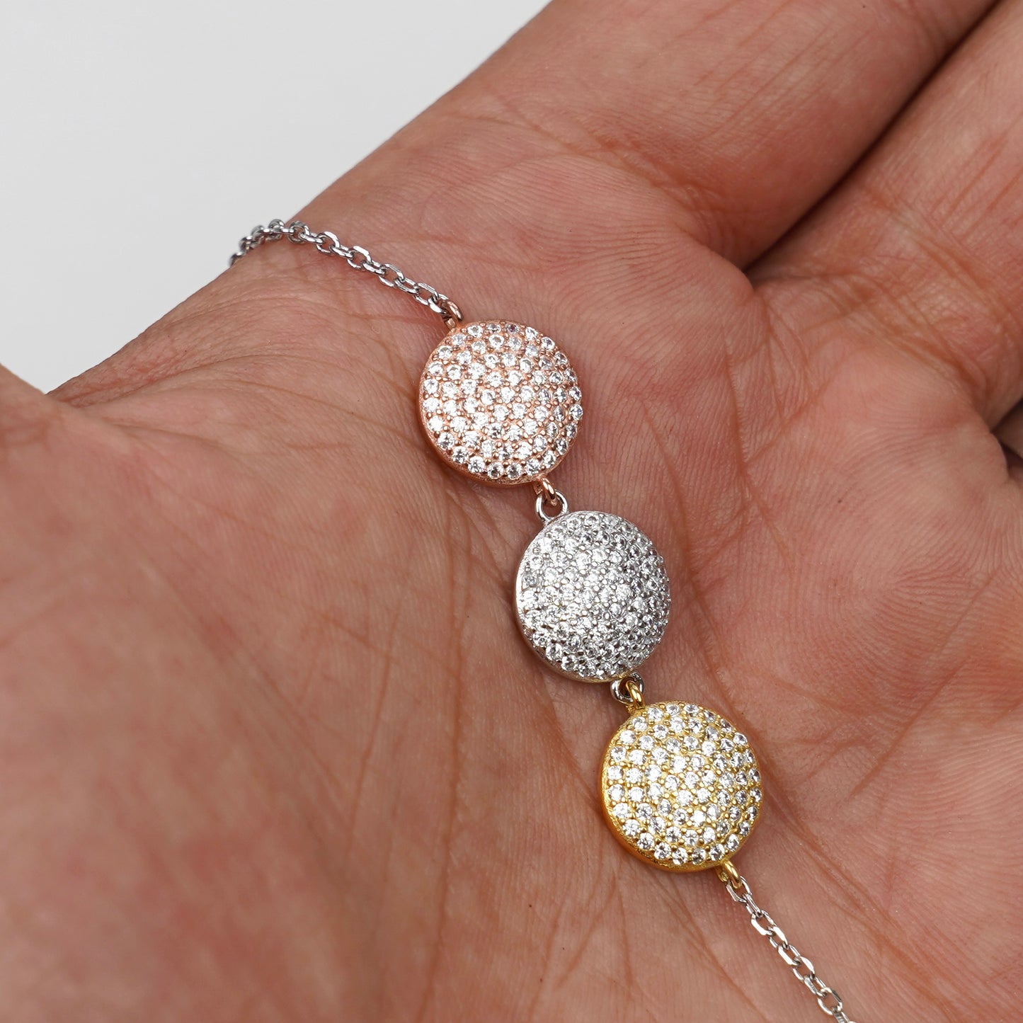 Parure Trois Tons 026 – Argent 925 rhodié